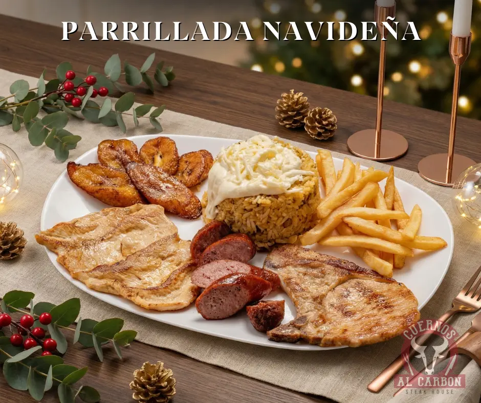Parrillada personal economica navidad Guayaquil